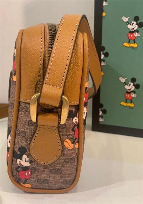 mickey mouse gucci crossbody|Gucci Mickey Mouse clothing.